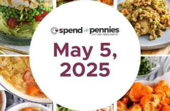 Weekly Meal Plan Might 5, 2025