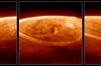 NASA’s Webb telescope captures mesmerizing photographs of Jupiter’s auroras