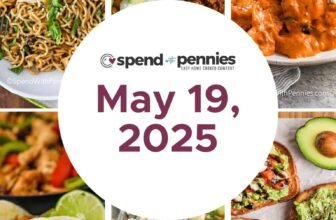 Weekly Meal Plan Might 19, 2025