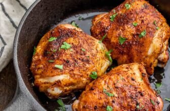 Easy Smoked Hen Thighs – The Keep At House Chef