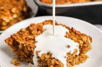 Brown Sugar Baked Oatmeal {Made From Scratch!}