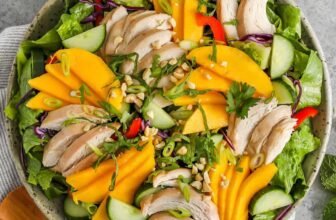 Mango Hen Salad