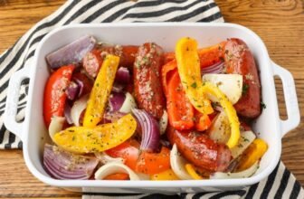 Tremendous Simple Sausage and Peppers
