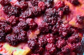 Previous-Normal Blackberry Deep Dish Cobbler